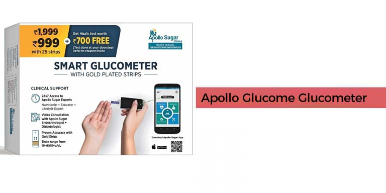 Apollo Glucome Glucometer